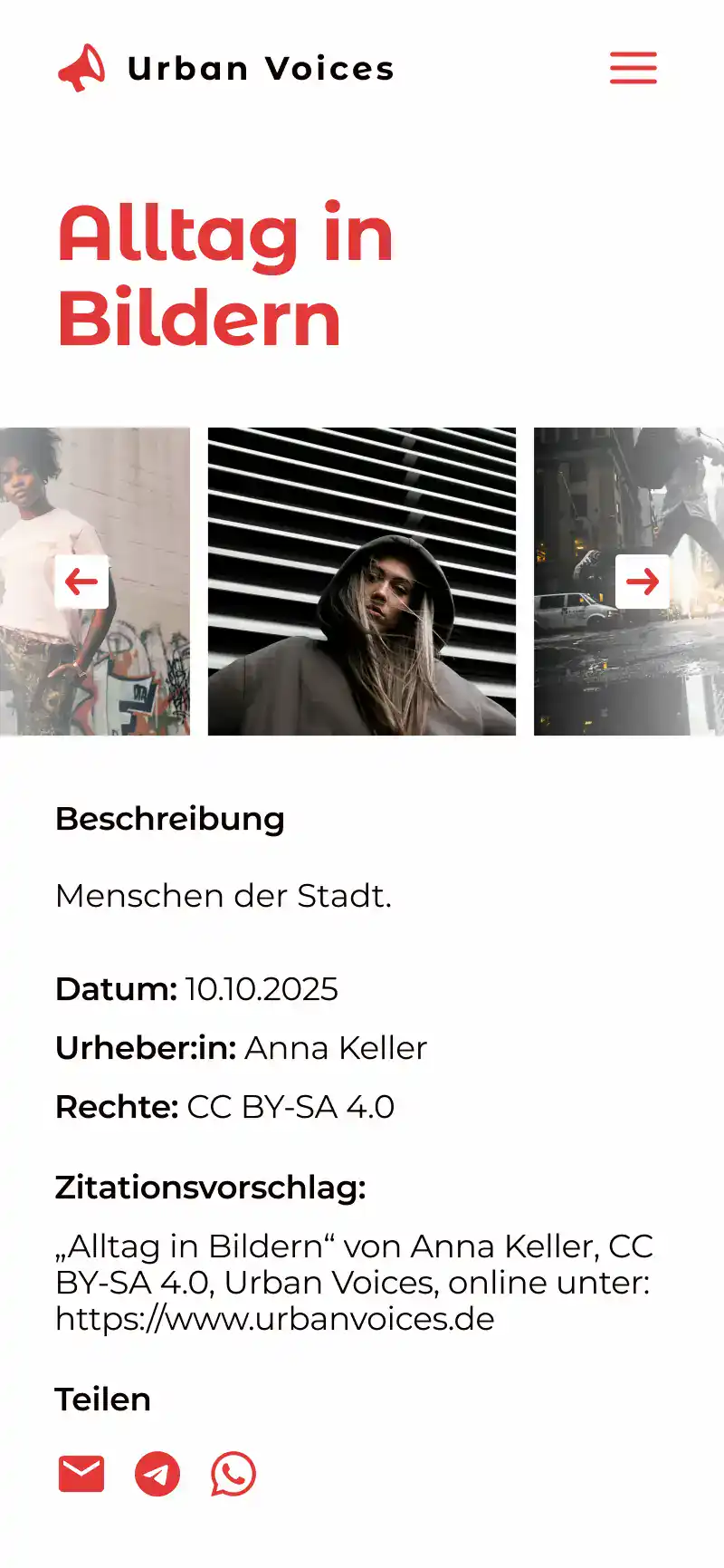 Mobile Ansicht der fAIr Research Startseite mit Logo, Slogan, Kurzbeschreibung und zwei Aktionsbuttons.